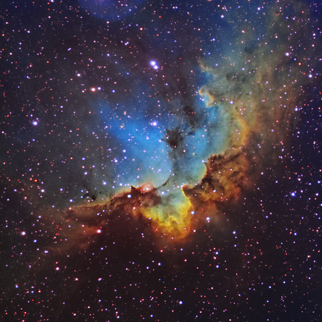 NGC 7380 and the Wizard Nebula