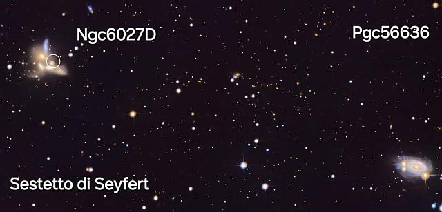 Sestetto di Seyfert Dettaglio