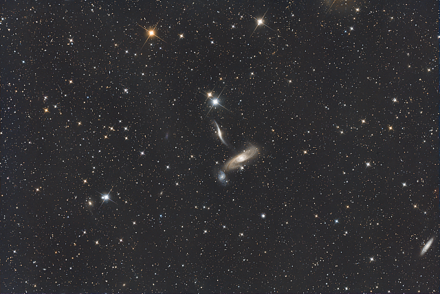NGC 5566 - NGC 5560 - ngc 5569 in Virgo