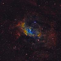 NGC 7635 BUBBLE NEBULA Rivisitata