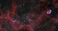 Crescent Nebula e NGC 6883